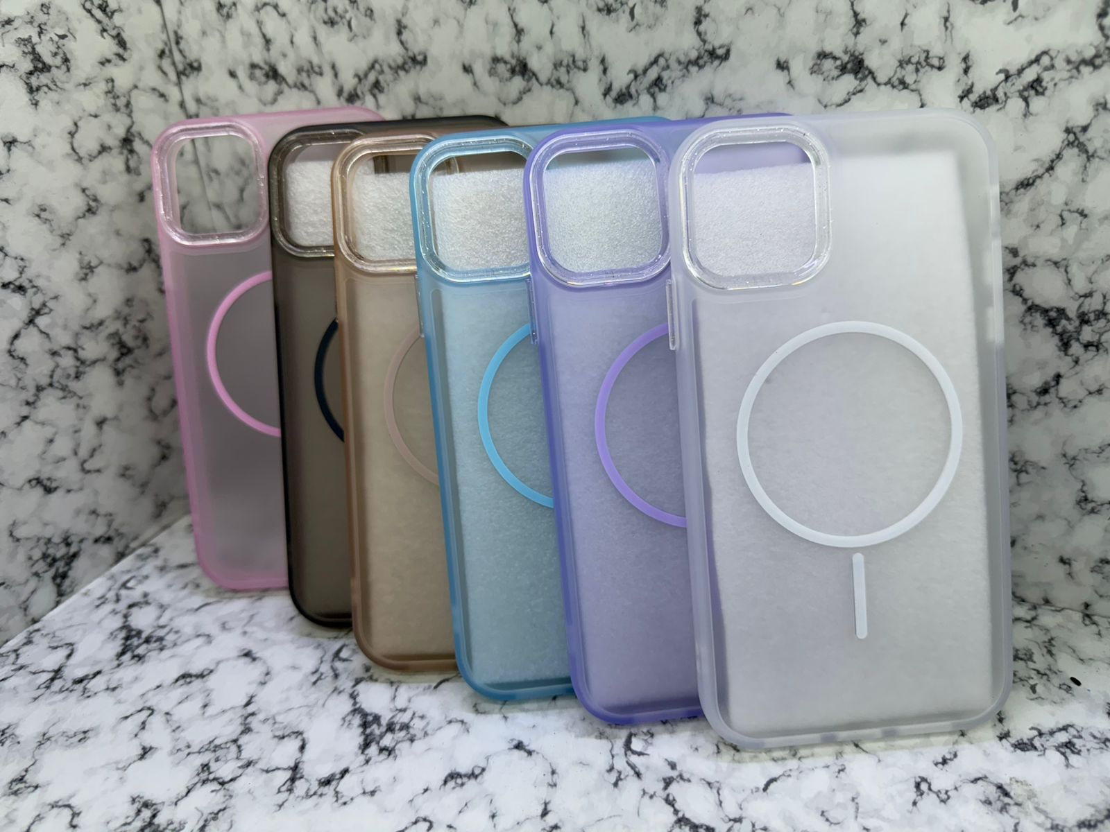 Funda iPhone Transparente MagSafe